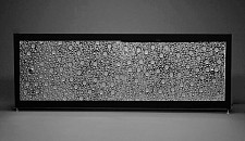 Экран под ванну A-Screen 4 дверцы, bubble silver 1501-1700 мм, высота до 570 мм, белый / серый / черный профиль от Водопад  фото 1