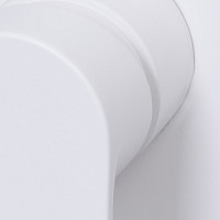 Верхняя душевая насадка WasserKRAFT A163, 30х30 см, белый Soft-touch от Водопад  фото 2