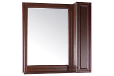 Зеркало-шкаф  ASB-Woodline Берта 10122 85 см, цвет антикварный орех от Водопад  фото 1