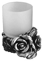 Стакан настольный Art&Max Rose AM-0091D-T серебро от Водопад  фото 1