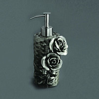 Дозатор мыла Art&Max Rose AM-0091A-T серебро от Водопад  фото 1