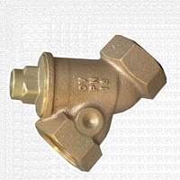 Обратный клапан Oventrop 3/4" ВР с уплотнением из фторкаучука, бронза от Водопад  фото 1
