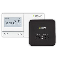 Беспроводной терморегулятор Engo E901WIFI управляемый через интернет, Wi-Fi, на батарейках от Водопад  фото 1