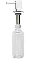 Диспенсер для жидкого мыла Mc Alpine HC20-SQ-CPB хром (квадратный) от Водопад  фото 1