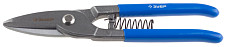 Цельнокованые ножницы Зубр 23012-25_z01 220 мм по металлу, длина режущей кромки 50 мм от Водопад  фото 1