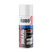 Эмаль для радиаторов отопления Kudo KU-5101 белая (0,52 л) от Водопад  фото 1