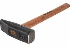 Молоток Сибртех 10222 1000г, слесарный квадратный боек деревянная рукоятка от Водопад  фото 3