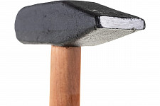Молоток Сибртех 10222 1000г, слесарный квадратный боек деревянная рукоятка от Водопад  фото 4