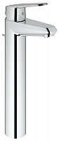 Смеситель для раковины Grohe Eurodisc Cosmopolitan 23055002 с донным клапаном, хром от Водопад  фото 1