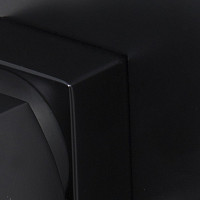 Верхняя душевая насадка WasserKRAFT A160, 30 см, черный Soft-touch от Водопад  фото 2