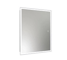 Зеркальный шкаф Континент Reflex 600х800, сенсор, 2 полки, петли Firmax, пластиковый фасад, реверсивный крепеж от Водопад  фото 1