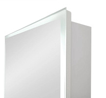 Зеркальный шкаф Континент Reflex 600х800, сенсор, 2 полки, петли Firmax, пластиковый фасад, реверсивный крепеж от Водопад  фото 3
