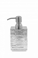 Дозатор для жидкого мыла Ridder Brick Silver 22150527 серебряный от Водопад  фото 1