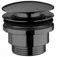 Донный клапан Webert Aria AC0405560 черный матовый от Водопад  фото 1
