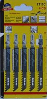 Пилки для электролобзика Skrab 20886, T-118 А по металлу 92 мм 5 шт от Водопад  фото 1
