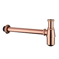 Сифон для раковины Abber Bequem AF0032RG, розовое золото от Водопад  фото 1