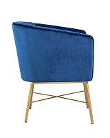 Кресло Stool Group Шале, велюр синий от Водопад  фото 3