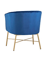 Кресло Stool Group Шале, велюр синий от Водопад  фото 5
