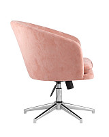 Кресло Stool Group Харис регулируемое, замша, пыльно-розовый от Водопад  фото 4