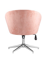 Кресло Stool Group Харис регулируемое, замша, пыльно-розовый от Водопад  фото 5