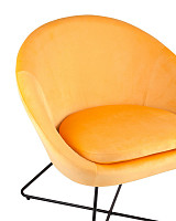 Кресло Stool Group Колумбия, вельвет, оранжевый от Водопад  фото 2
