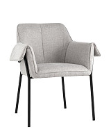 Кресло Stool Group Бесс, рогожка, светло-серый от Водопад  фото 1