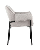 Кресло Stool Group Бесс, рогожка, светло-серый от Водопад  фото 4