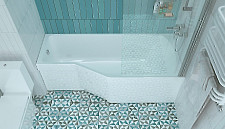 Акриловая ванна Marka One Convey 58620 170х75 правая от Водопад  фото 3