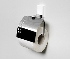 Держатель туалетной бумаги с крышкой WasserKRAFT Leine (White) К-5025 от Водопад  фото 2