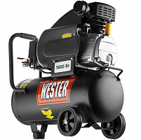 Компрессор Wester WK1800/24C 801-019 коаксиальный, поршневой масляный, 1800 Вт, 208 л/мин, 8 бар от Водопад  фото 3