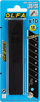 Сегментированные лезвия Olfa EXCEL BLACK OL-LB-10 18 мм 10 шт., в боксе от Водопад  фото 5