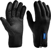 Перчатки Зубр НОРД 11460-XL, размер XL,утепленные ветро- и влаго- защищенные перчатки от Водопад  фото 1