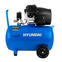 Компрессор масляный Hyundai HYC 40100 поршневой, коаксиальный (прямой) привод от Водопад  фото 1