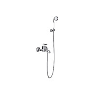 Смеситель для ванны Акватек Классик AQ1549CR с душевым набором, хром от Водопад  фото 1