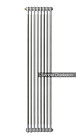 Радиатор стальной трубчатый Zehnder Promo Completto 2180/10 нижнее подключение V001, N=50мм 1/2&quot;ВР, 1800x460x62, цвет TechnoLine