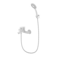 Смеситель для ванны с душем Milardo Rora RORWT00M02 белый матовый от Водопад  фото 1