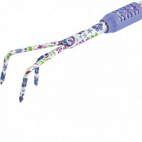 Рыхлитель 3-зубый Palisad Flower Mint 62045 60х430 мм, стальной, удлиненная рукоятка от Водопад  фото 2