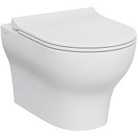 Унитаз подвесной Vitra Zentrum Round 7786B003-0075 безободковый SmoothFlush от Водопад  фото 1