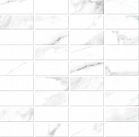 Мозаика настенная Meissen White stream белый 30x30 (шт) от Водопад  фото 1