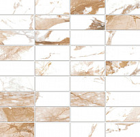 Мозаика настенная Meissen Wild chic белый 30x30 (шт) от Водопад  фото 1