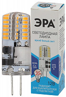 Лампа светодиодная Эра Б0049090 LED-JC-2.5W-12V-SLC-840-G4 JC 2.5Вт капсульная нейтр. белый G4 12В от Водопад  фото 1