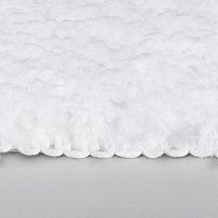 Коврик для ванны WasserKraft Dill Bright White 60х60, микрофибра, термопластичная резина от Водопад  фото 4
