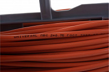 Удлинитель-шнур UNIVersal 9632020 на рамке 1х50м без заземл. 6А IP44 УШ-6 ПВС 2х0.75 от Водопад  фото 3