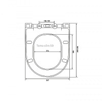 Комплект инсталляции Berges 043214 с унитазом MASCON Rimless, сиденьем и кнопкой D7 белый / хром от Водопад  фото 4