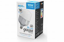 Лампа Gauss Basic 11734392 светодиодная, 90W, E40 от Водопад  фото 2