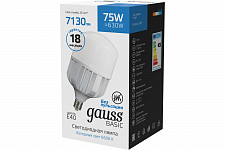 Лампа Gauss Basic 11734382 светодиодная, 75W, E40 от Водопад  фото 3