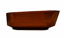 Ванна прозрачная Abber AT9706Opal 1700х800х580 мм, из полиэфирной смолы, цвет коричневый от Водопад  фото 1