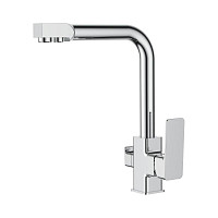Смеситель Ledeme L4080-3 для кухни с выходом для питьевой воды, хром от Водопад  фото 1