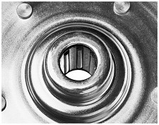 Колеса из литой резины Зубр 30936-160 с металлическим диском игольчатый подшипник d=160мм г/п 145кг от Водопад  фото 3