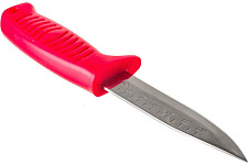 Нож строительный FIT 10622, пластиковая ручка, линейка на лезвии от Водопад  фото 1